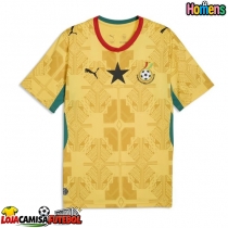 Camisa de Futebol Gana Equipamento Secundário Mundo 2026 Manga Curta